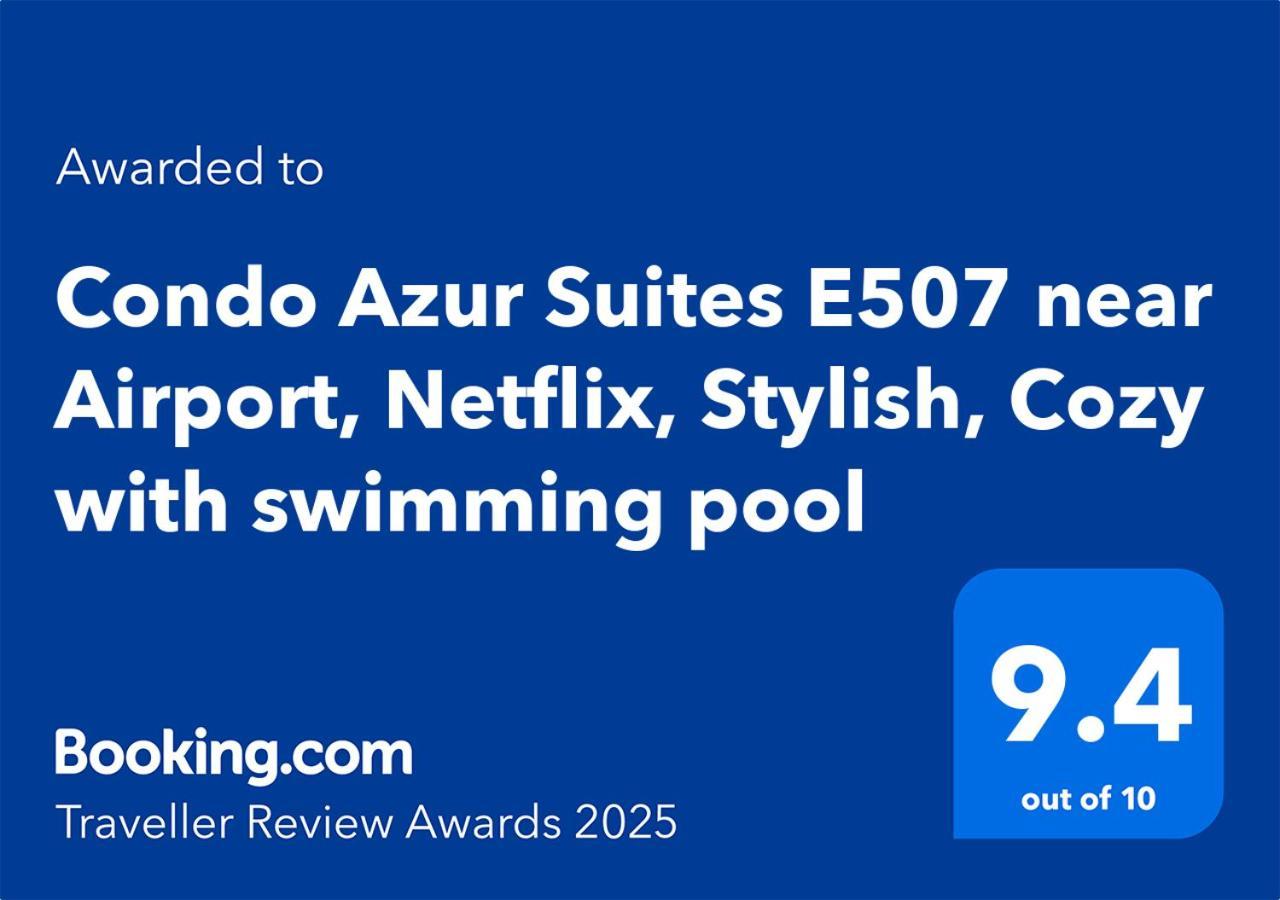 Condo Azur Suites A125 Amani Resorts Residences , 5 Minutes Airport, Netflix, Stylish, Cozy With Luxurious Swimming Pool Lapu-Lapu City Exterior foto